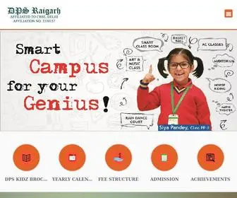 DPsraigarh.com(DPS RAIGARH) Screenshot