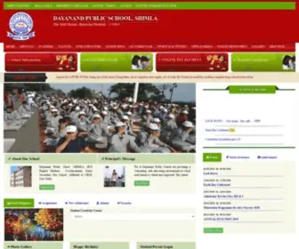 DPSshimla.org(DAYANAND PUBLIC SCHOOL) Screenshot