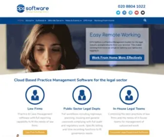 DPssoftware.co.uk(The Legal Technology & Legal Software Experts) Screenshot