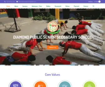 DPSSSchool.com(Diamond Public School) Screenshot