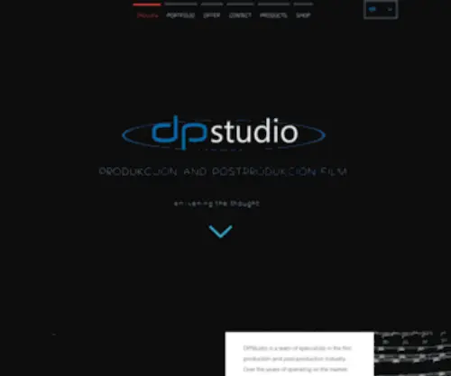 DPstudio.pl(Produkcja i postprodukcja filmowa) Screenshot