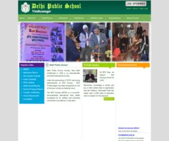 DPsvindhyanagar.org(Delhi Public School Vindhyanagar) Screenshot