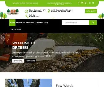 DPtreeremovalservices.com(DPtreeremovalservices) Screenshot