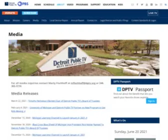 DPTvmedia.org(DPTV Media) Screenshot