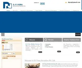 Dpvorasec.in(D P Vora) Screenshot