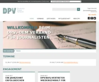 DPV.org(Deutscher Presse Verband) Screenshot