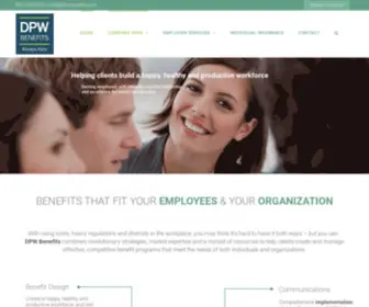 DPwbenefits.com(Employee Benefit Solutions) Screenshot