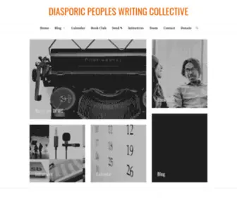 DPWC2020.com(DIASPORIC PEOPLES WRITING COLLECTIVE) Screenshot