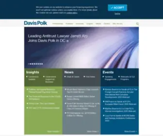 DPW.com(Davis Polk) Screenshot