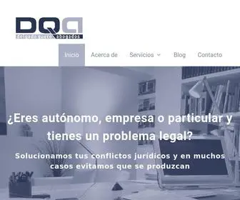 Dqabogados.es(Jaén) Screenshot