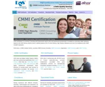Dqsindia.com(CMMI) Screenshot