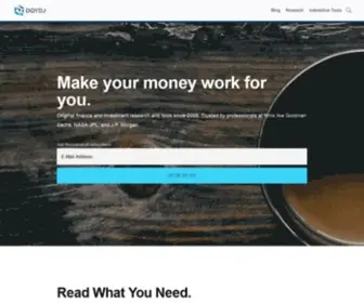 DQYDJ.com(Finance and Investing Tools) Screenshot