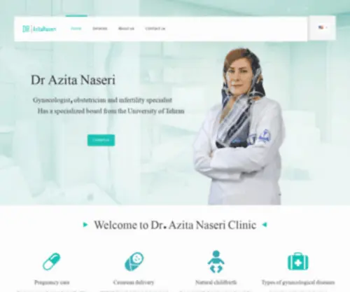 DR-A-Naseri.ir(DR A Naseri) Screenshot