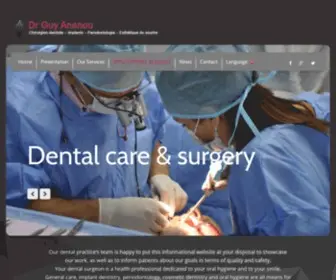 DR-Ananou-Antibes-Dentiste.fr(Cabinet du chirurgien) Screenshot