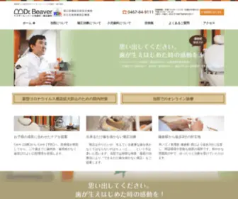 DR-Beaver.com(矯正治療をお考え) Screenshot