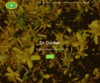 DR-Dudek.cz(Tradiční přírodní kosmetika Dr) Screenshot