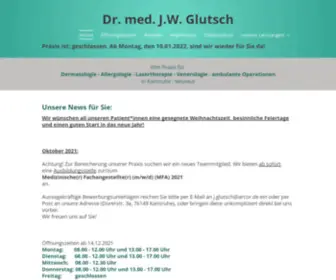 DR-Glutsch.de(Praxis Dr) Screenshot