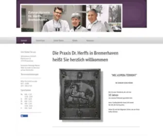 DR-Herffs.de(Zahnarztpraxis Dres) Screenshot