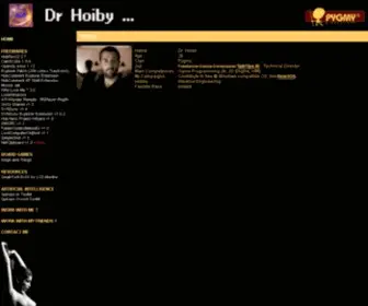 DR-Hoiby.com(Personnal Web Page of Dr. Hoiby) Screenshot