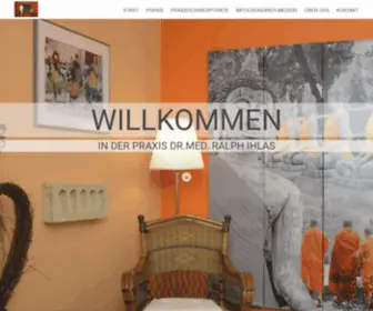 DR-Ihlas.de(Allgemeinmedizin und TCM in Dortmund) Screenshot