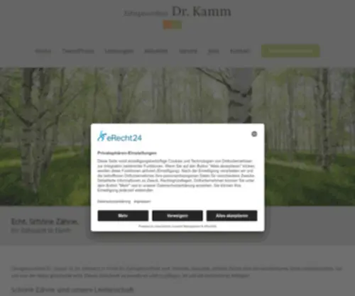 DR-Kamm.de(Fürth) Screenshot
