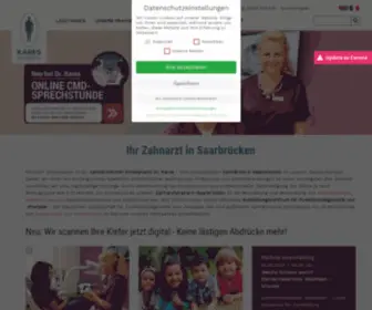 DR-Kares.de(Zahnarzt Saarbrücken) Screenshot