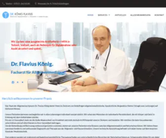 DR-Koenig-Flavius.de(DR Koenig Flavius) Screenshot