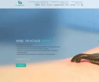 DR-Kuplewska.com(Лікуємо методом гірудотерапії серцево) Screenshot