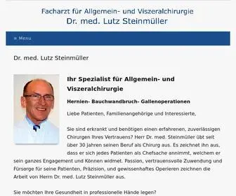 DR-Med-Lutz-Steinmueller.de(Dr. med. Lutz Steinmüller Hamburg) Screenshot