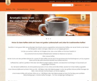 DR-Nam.com(Nam Coffee aus Vietnam) Screenshot