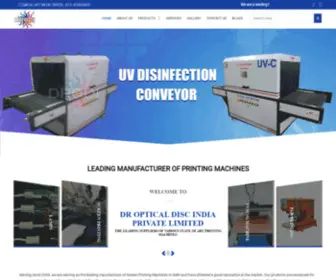 DR-Odi.com(Screen Printing Machines Manufacturer in Delhi) Screenshot