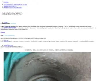 DR-Rafaelspagnuolo.com(Clínica Estética Marbella Dr) Screenshot