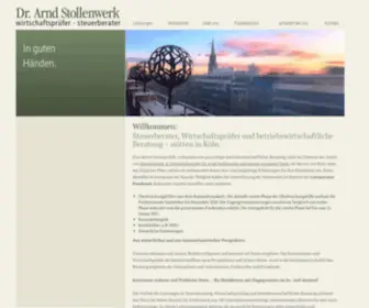 DR-Stollenwerk.de(Steuerberater Köln Wirtschaftsprüfer Dr) Screenshot