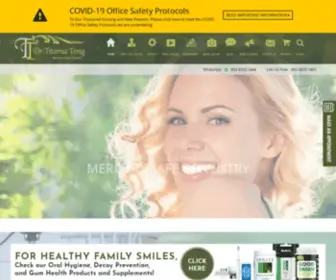 DR-Tong.com(Renowned Central HK Dentist Dr. Titania Tong) Screenshot