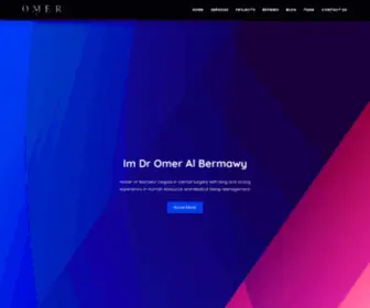 DR7Oran.com(Dr Omer Al Bermawy Portfolio) Screenshot