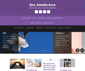 Dra-Amalia-Arce.com(Amalia Arce) Screenshot