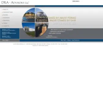 Draadvisors.com(DRA Advisors) Screenshot