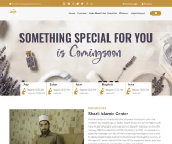 Drabdulwajidshazli.com(Shazli Islamic Centre) Screenshot