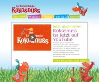 Drache-Kokosnuss.de(Der kleine Drache Kokosnuss) Screenshot