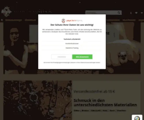 Drachensilber.eu(Schmuck Versand Handel Drachensilber) Screenshot