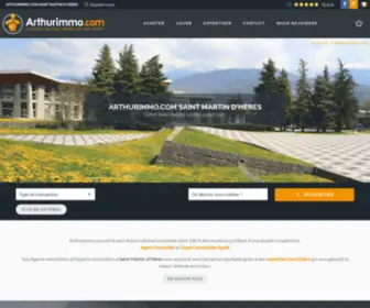 Dracimmobilier-Arthurimmo.com(ARTHURIMMO.COM SAINT MARTIN D’HÈRES Saint) Screenshot