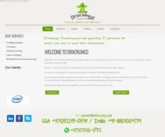 Dracklings.com(Dracklings Consulting Inc) Screenshot