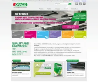 Draco-Edilizia.com(Construction chemicals) Screenshot