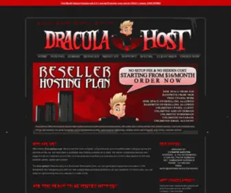 Draculahost.com(Cheap Linux Hosting) Screenshot