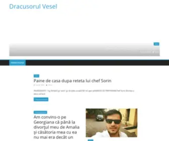 Dracusorul-Vesel.eu(Dracusorul Vesel) Screenshot
