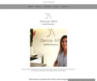 Dradenisealfie.com(Dra Denise Alfie) Screenshot