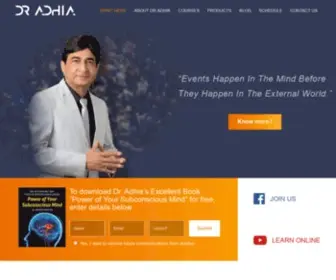 Dradhia.com(Dr Adhia) Screenshot