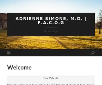 Dradriennesimone.com(Adrienne Simone) Screenshot