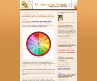 Drafernandagranja.com(Dra Fernanda Granja Nutricionista Funcional) Screenshot