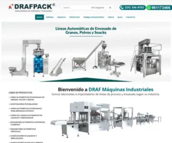 Drafpack.com(INICIO) Screenshot